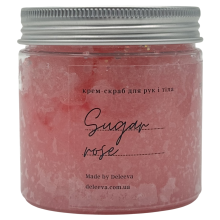 Цукровий крем-скраб Sugar Rose