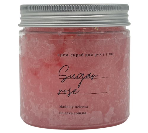 Цукровий крем-скраб Sugar Rose